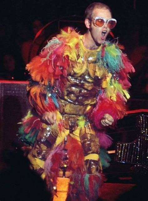 30 Flamboyant Stage Costumes of Elton John During the 1970s ~ Vintage Everyday