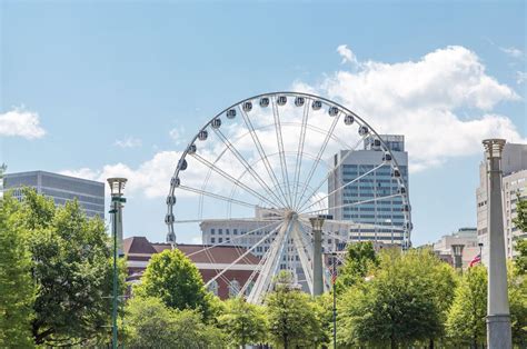 Enjoy the best view in town at the SkyView ferris wheel in Atlanta ...