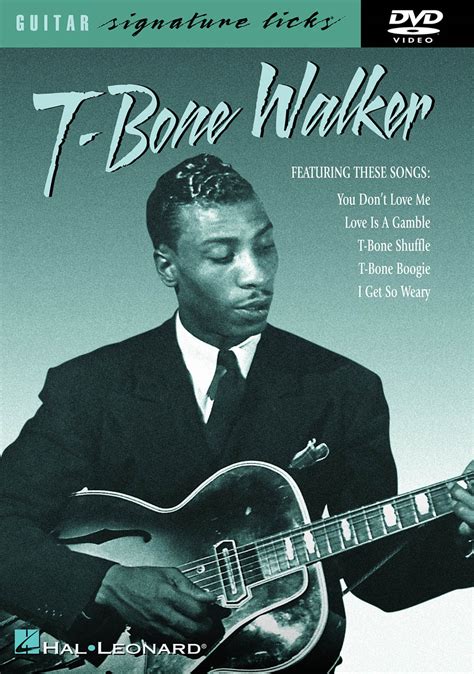 T-Bone Walker - Signature Licks DVD | Hal Leonard Online