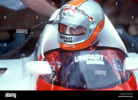 John Watson Formula 1 McLaren Stock Photo - Alamy