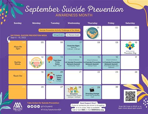 Tri-City is hosting events for Suicide Prevention Month - Tri-City Mental Health