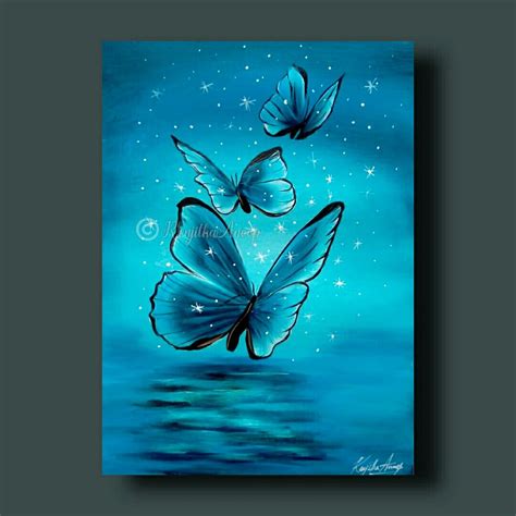 Butterfly Painting Acrylic - Butterfly Mania