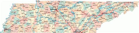 Tennessee Road Map - Tn Road Map - Tennessee Highway Map Pertaining To ...