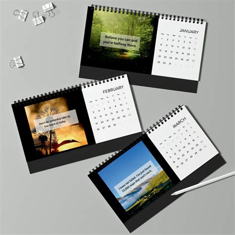 Simplex Desk Calendar 2024 Motivational Desk Calendar for Unique Holidat Gift for Her ...