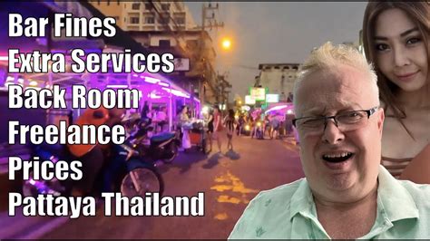 Bar Fines - Extra Services - Back Room - Freelance Prices - Pattaya Thailand - YouTube