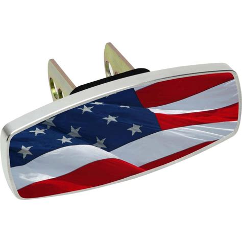 HitchMate Waving Flag Hitch Cover-4202 - The Home Depot