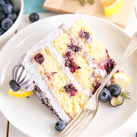 Lemon Blueberry Cake | Liv for Cake