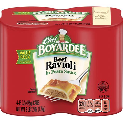 Chef Boyardee Can