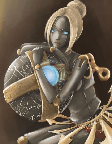 LoL Orianna by SaintPrecious on DeviantArt