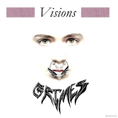 Grimes - Visions | Simple cover cause the original gives me … | Flickr