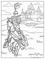 40 Knight Coloring Pages Free PDF Printables sketch template