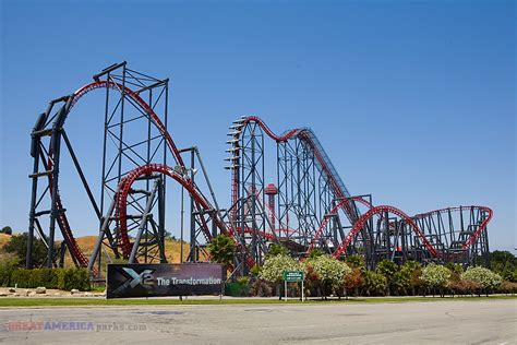 X2 overview | Six Flags Magic Mountain | Steven Wilson | Flickr