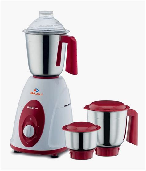 Mixer Grinder Png Image - Bajaj Classic 750 Mixer Grinder, Transparent Png - kindpng