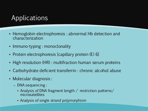 Capillary electrophoresis principles and applications