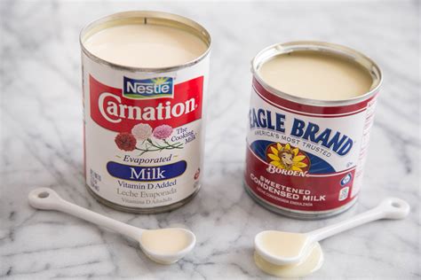 What's the Difference Between Evaporated and Sweetened Condensed Milk? | Sweetened condensed ...