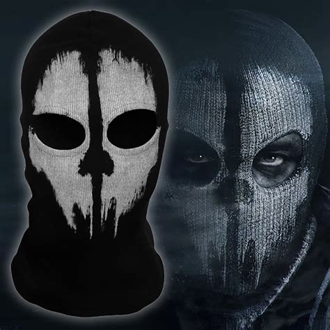 Call Of Duty Cod 10 Ghosts Balaclava Face Skull Hood Ghost Skeleton Cs Bike Mask | Ghost face ...