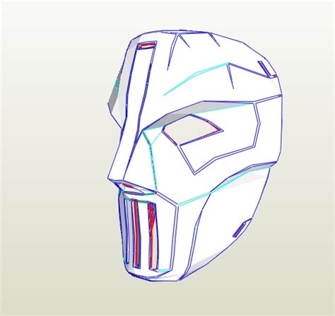 How to Make Casey Jones Mask - Paperboard Costume (PDF Template)