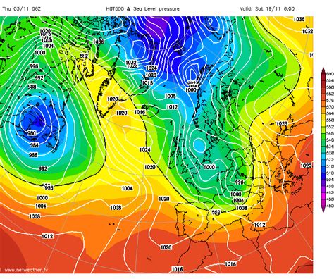 weather map over Europe one day | Weather map, Rainbow colors, Earth map