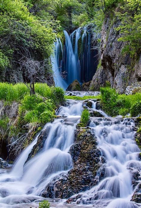 Roughlock Falls In Spearfish Canyon is a photograph by Chuck Haney ...