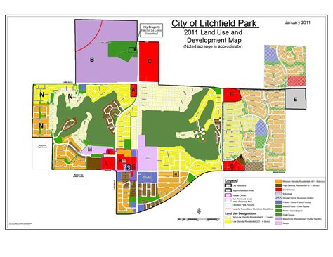 Litchfield Park, AZ - Development Map