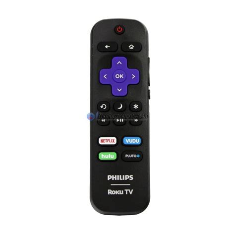 Genuine Philips 101018E0016 Smart TV Remote Control with ROKU Built-in ...