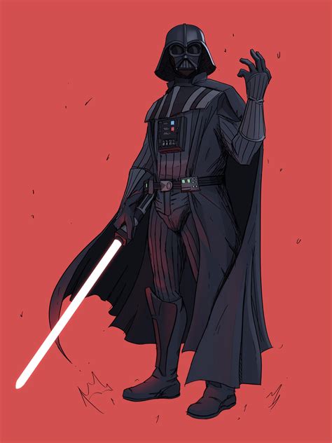 [OC] Darth Vader Fan Art I’m exited to see him back : r/StarWars