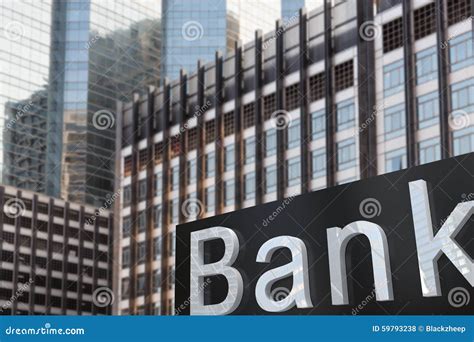 Sign of Bank Exterior Building Stock Photo - Image of savings, branch ...