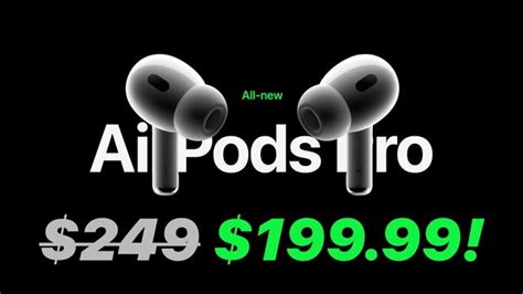 Apple AirPods Pro 2 On Sale for $199.99 Today! [Deal] - iClarified