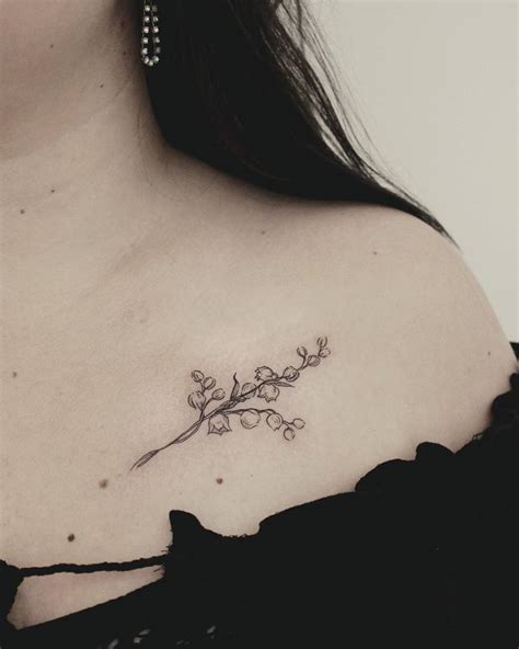 37 Lily of the Valley Tattoo Ideas