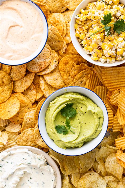 Chips and dip platter - Simply Delicious