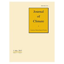 Journal of Climate - American Meteorological Society