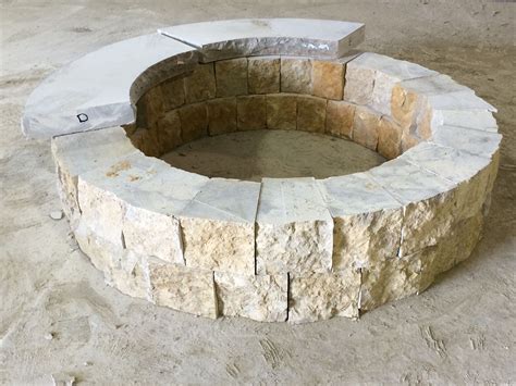 Natural Stone Fire Pit | Kits or Custom Designs | Lemke Stone Products