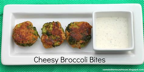 Cheesy Broccoli Bites: Recipe - welcometothemousehouse.com