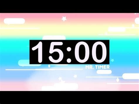 Set Clock For 15 Minutes - Klaudia