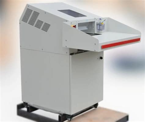 Industrial Paper Shredder with Hydraulic Baler for CD Paper Staples ...