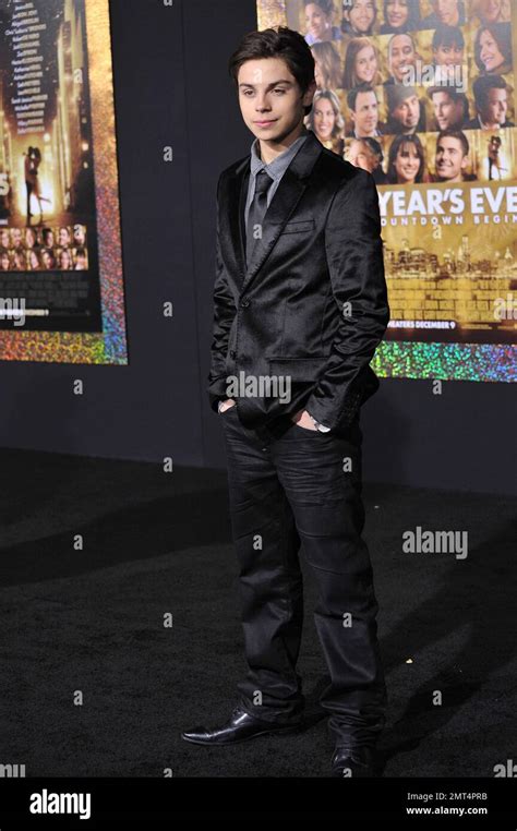 Jake T. Austin at the world premiere of his new movie "New Year's Eve ...