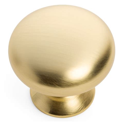 Cosmas 1202BG Brushed Gold Cabinet Knob - Cosmas-Hardware.com