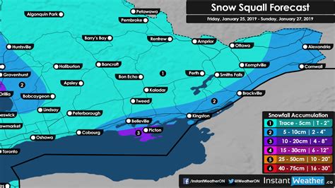 Intense Snow Squalls to Deliver Up to 40cm of Snow to Parts of the ...