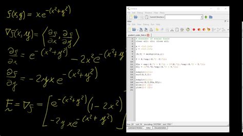 Plotting the gradient of a scalar field | Vector Calculus | LetThereBeMath | - YouTube