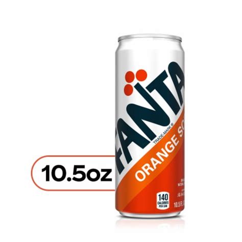 Fanta® Orange Soda Can, 10.5 fl oz - Fred Meyer