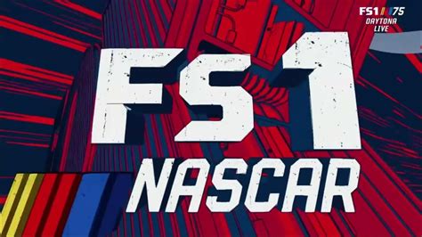 NASCAR on FS1 intro Xfinity Practice Daytona - YouTube