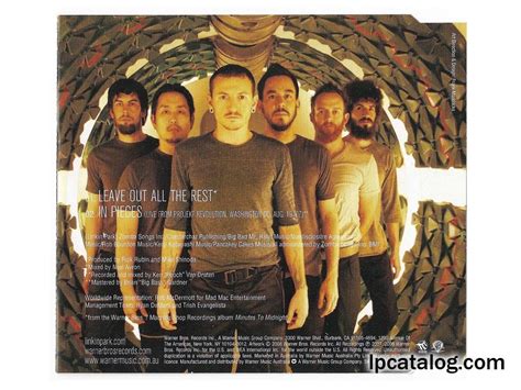 LPCatalog - Leave Out All The Rest / CD / Australia, 5439199253