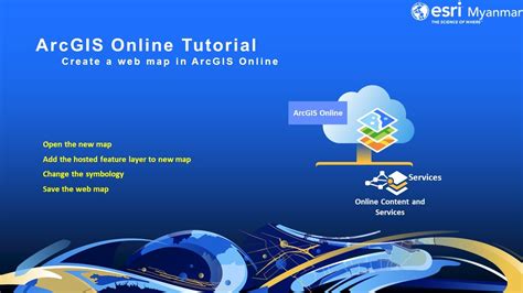 create a web map ArcGIS Online - YouTube