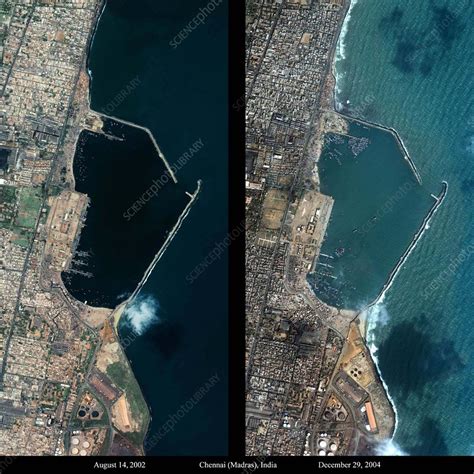 Tsunami 2004 Before And After