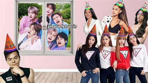 Blackpink's Birthday Party but BTS is not invited - YouTube