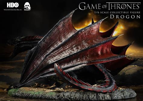 Threezero Game of Thrones 1/6 DROGON Collectible Figure | Figures.com