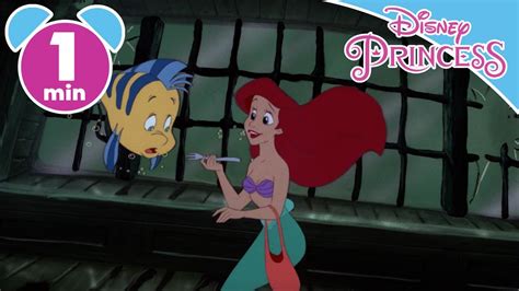 The Little Mermaid | Ariel and Flounder Escape from the Shark | Disney Princess #ADVERT - YouTube