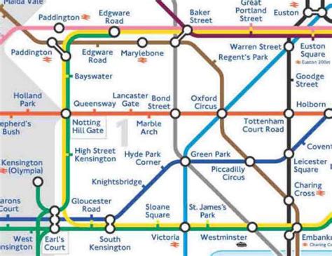 Marylebone Station Tube Map