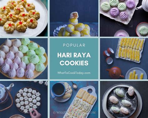 Easy and Popular Hari Raya Cookies (Kuih Kering Lebaran)