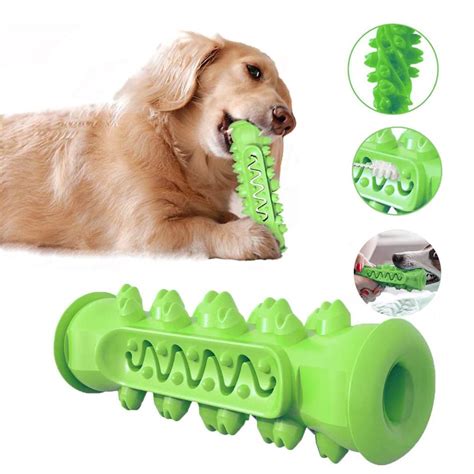 LNKOO Dog Chew Toys Dog Toys for Aggressive Chewers Medium Large Breed Tough Dog Toothbrush ...